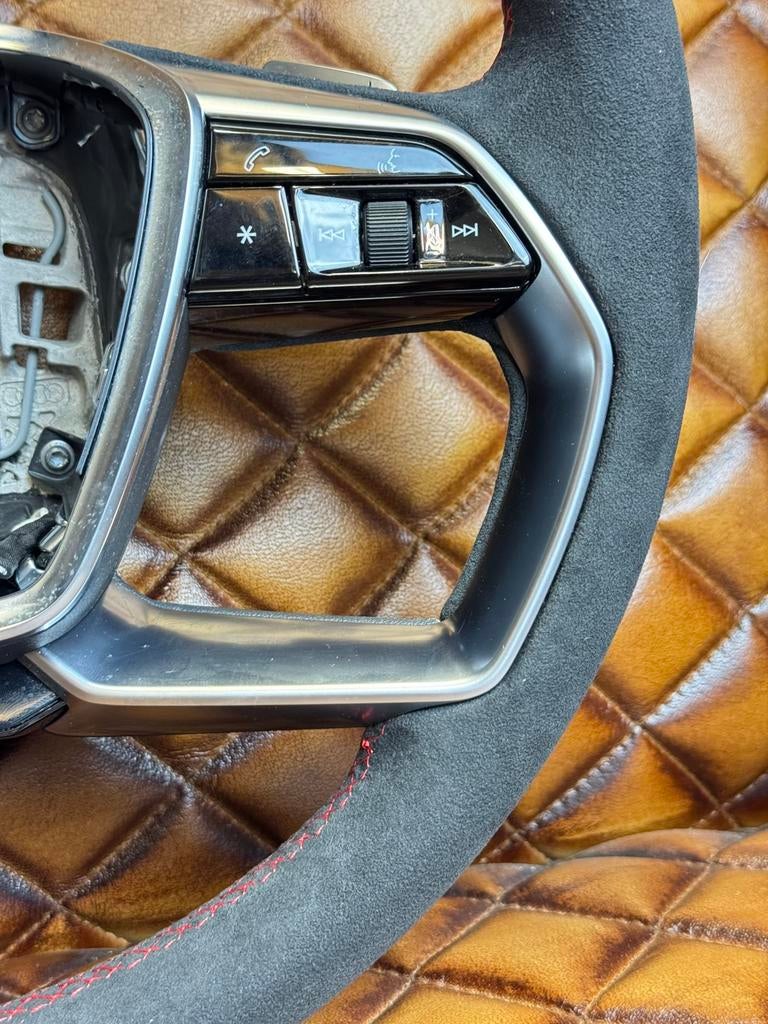 Stuurwiel Stuur Audi e-tron Alcantara NIEUW, Auto-onderdelen, Besturing, Nieuw, Audi, Ophalen of Verzenden