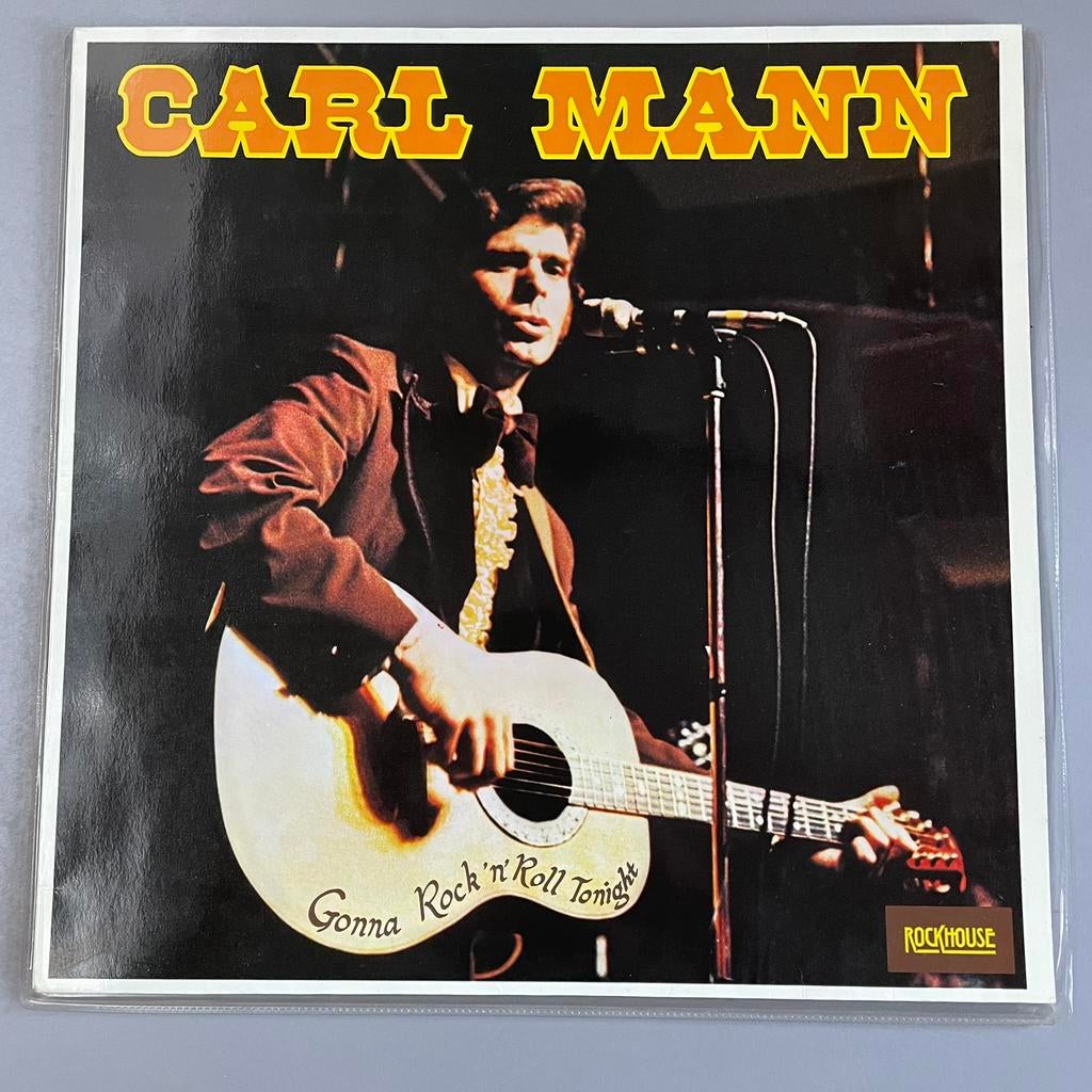 LP Carl Mann - Gonna rock ‘n roll tonight, Ophalen of Verzenden, Gebruikt, 12 inch, Poprock