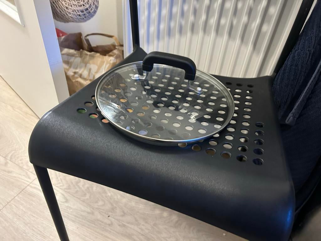 Glazen Deksel voor Pan, Ophalen of Verzenden, Gebruikt