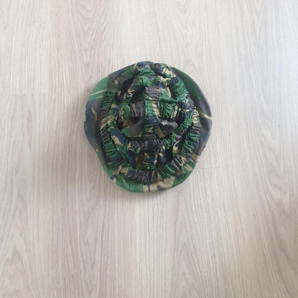 Helmovertrek M95 woodland L, Verzamelen, Ophalen of Verzenden, Landmacht, Nederland, Helm of Baret