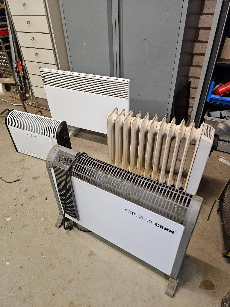 convector kachel electrisch, Huis en Inrichting, Kachels, Ophalen, Overige soorten, Elektrisch, Zo goed als nieuw
