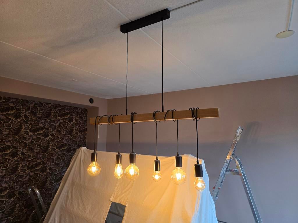 Moderne hanglamp voor eetkamer of bar, Ophalen, Zo goed als nieuw, Modern, Minder dan 50 cm