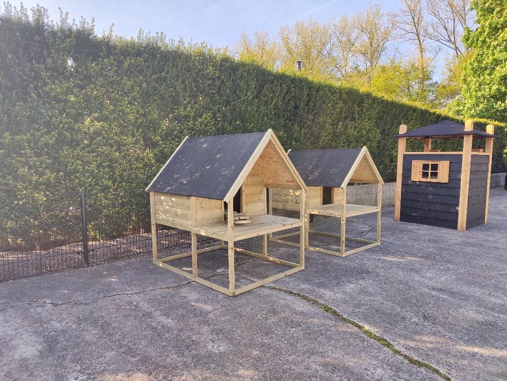 geitenpaalwoning, Meerdere dieren, Schaap