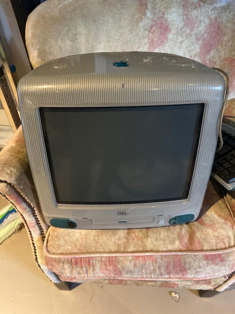 Apple iMac g3 bondi blue, Ophalen of Verzenden, Vintage computer