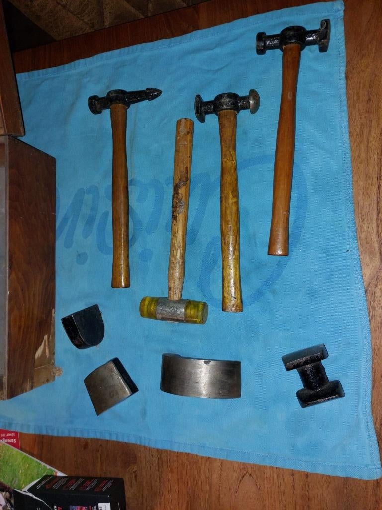 uitdeuk hamers en tassen, Auto diversen, Autogereedschap, Ophalen of Verzenden, Gebruikt