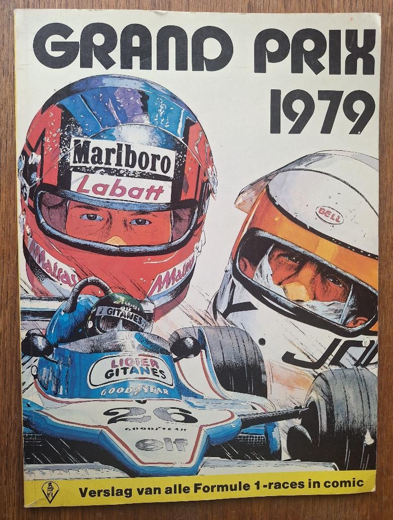 Strip - Grand Prix 1979 - Verslag van alle F1 races in strip, Boeken, Stripboeken, Gelezen, Verzenden, Eén stripboek, Willy Richard