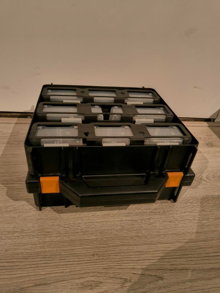 Gereedschapskist Organizer, Doe-het-zelf en Verbouw, Gereedschapskisten, Ophalen, Gevuld, Nieuw