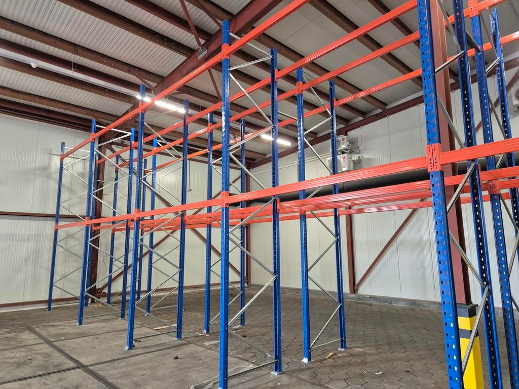 8 secties Palletstelling Hamag 5182x2700x1100 3 niveaus, Ophalen