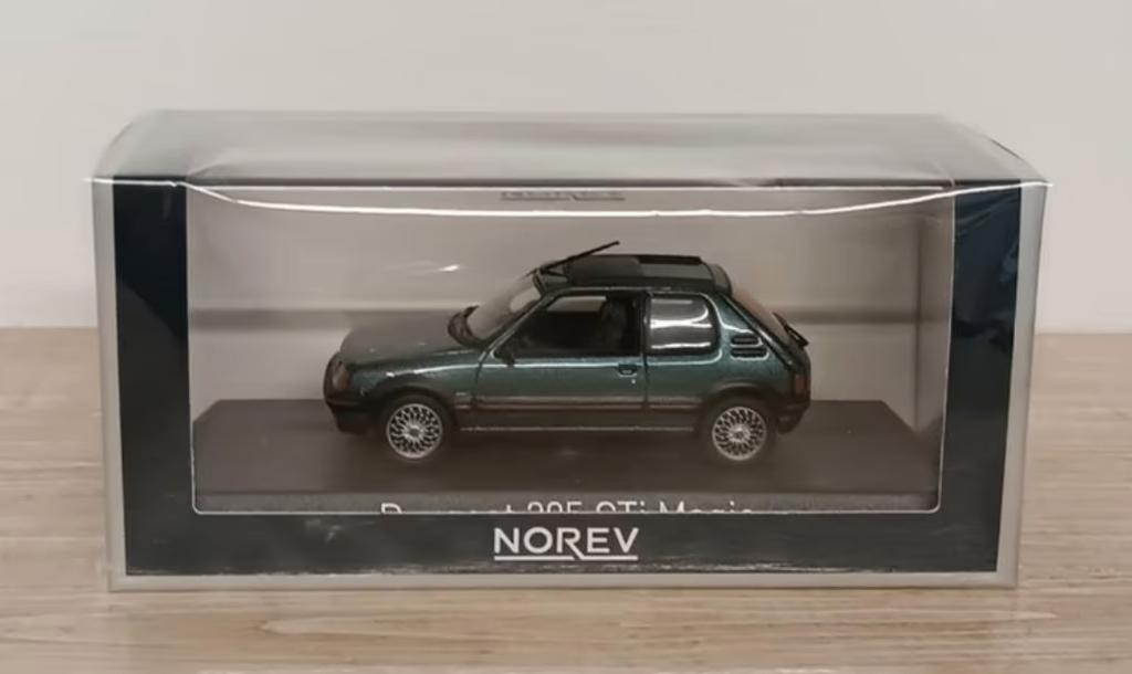 Peugeot 205 GTi 1.9 Magic 1990 Groen 1/43 NOREV ref: 471752, Verzenden, Nieuw, Auto, Norev