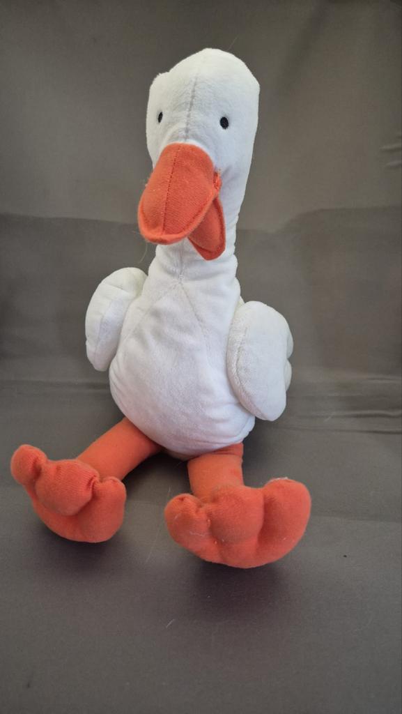 Handpop Kikker & zn vriendjes eend, Ophalen of Verzenden, Gebruikt, Eend