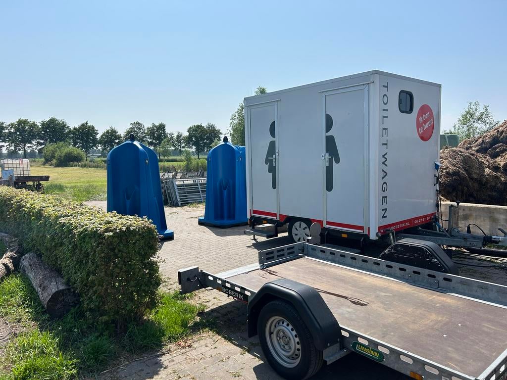 Toiletwagens & Pinkelpalen & koelwagen te huur!, Ophalen, Gebruikt, Overige