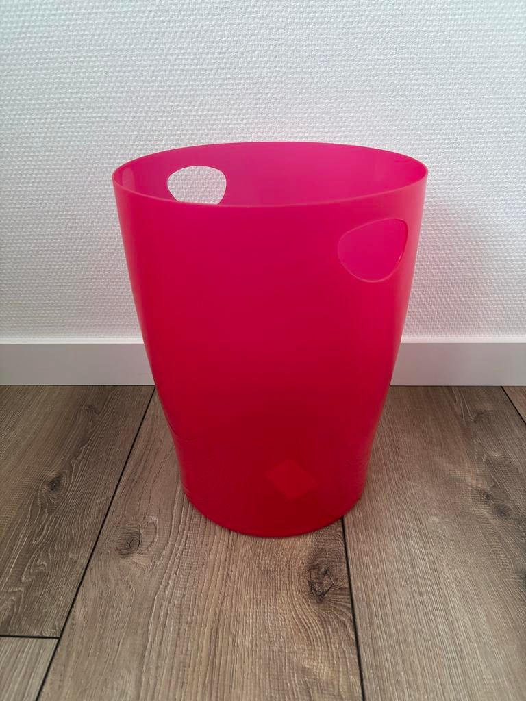 Roze prullenbak - Nieuw!, Ophalen, Kunststof, Nieuw, Minder dan 10 liter