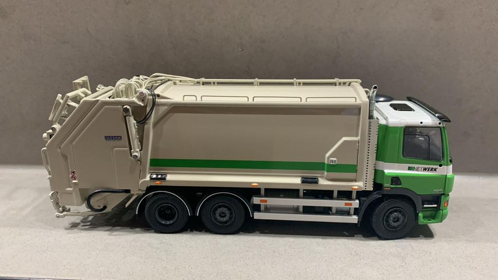 Tekno vuiniswagen daf cf netwerk, Ophalen of Verzenden, Zo goed als nieuw, Bus of Vrachtwagen, Tekno
