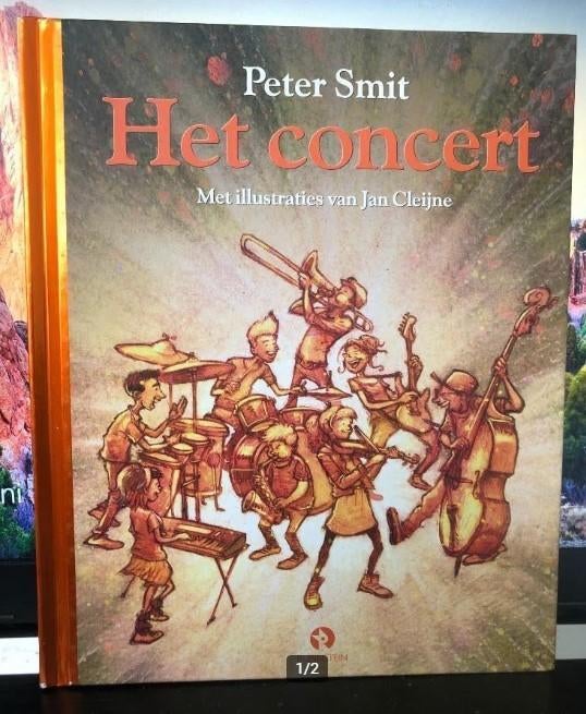 Het concert peter smit hardcover h2, Eén stripboek, Ophalen of Verzenden, Zo goed als nieuw