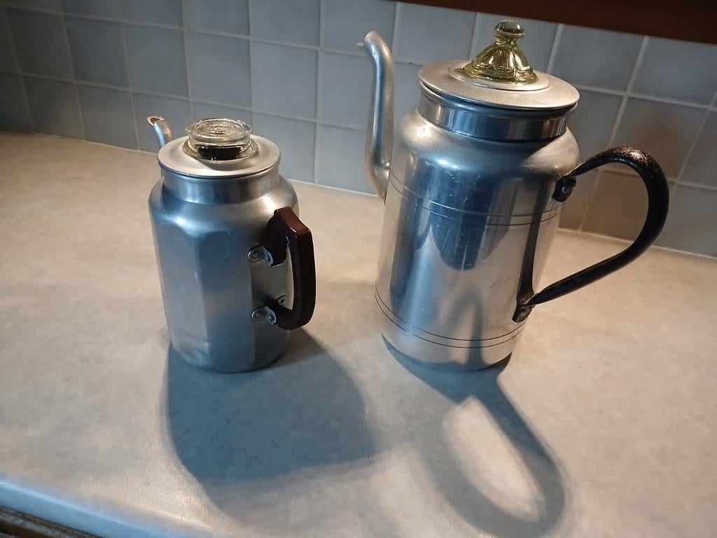 Vintage koffiepotten, Antiek en Kunst, Ophalen of Verzenden