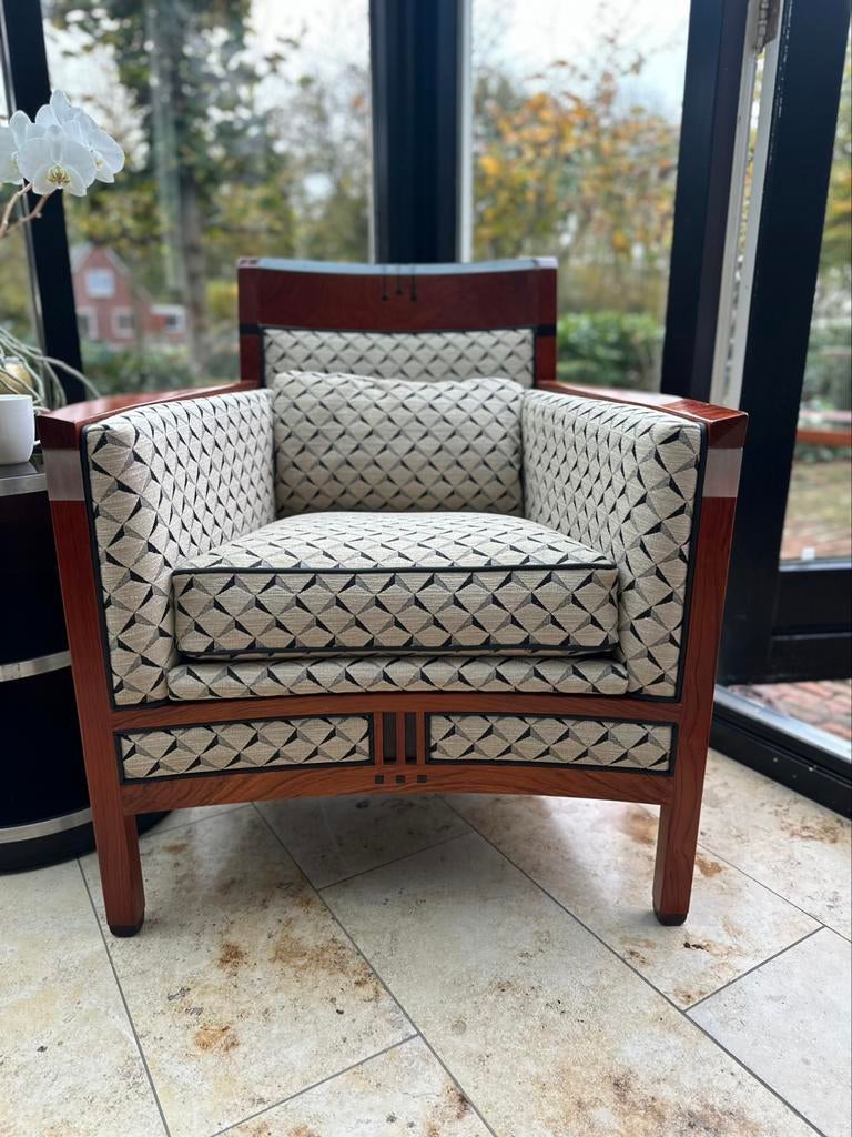 Schuitema decoforma fauteuil “Rennie” Nieuw, Huis en Inrichting, Fauteuils, Ophalen, Zo goed als nieuw, 50 tot 75 cm, Leer