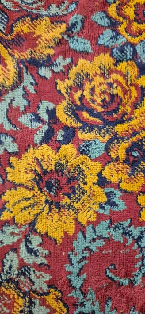 Rood gele Grand Foulard 249/137, Gebruikt, Etten-Leur, DJT@dejuistetoon.eu, Ophalen of Verzenden