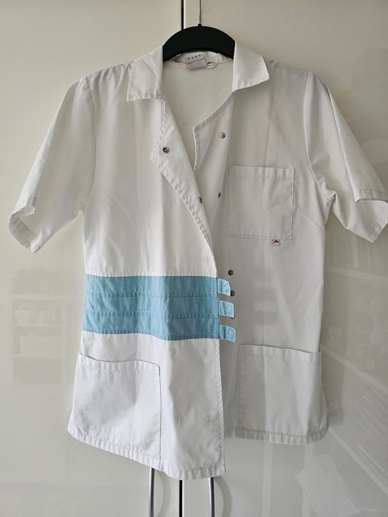 Werkjasje pedicure verzorging schoonheidsspec  maat S/M Haen, Haen, Ophalen of Verzenden, Gedragen