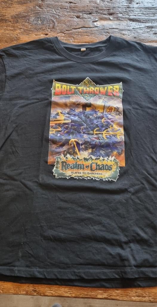 Shirt Bolt Thrower,  realm of chaos, nieuw, Ophalen of Verzenden, Nieuw, Maat 56/58 (XL), Zwart