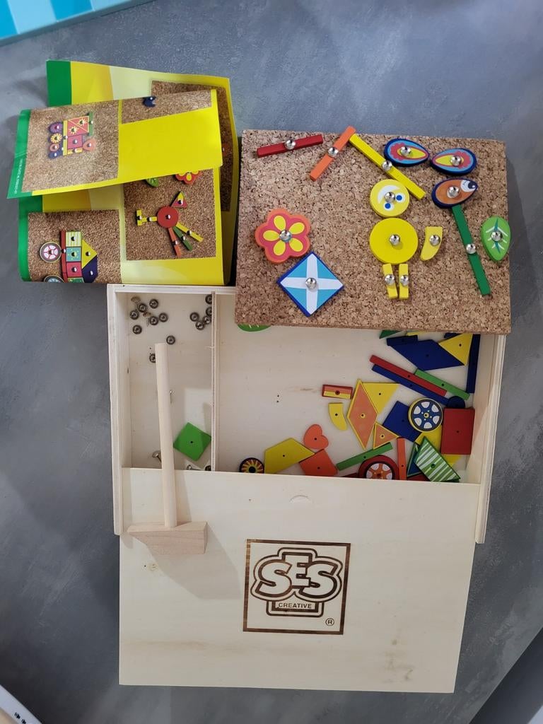 SES Creative Houten Hamertje Tik, Ophalen of Verzenden, Zo goed als nieuw, Bouwen