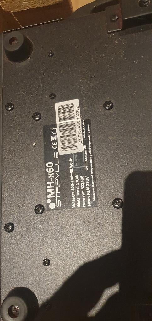 Gezocht: Stairville MH X60, Muziek en Instrumenten, Licht en Laser, Ophalen, Gebruikt, Licht, Geluidgestuurd