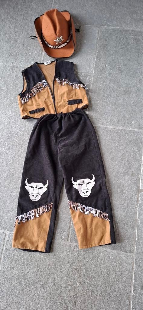 Cowboypak maat 128, Ophalen, Gebruikt, 122 t/m 128, Jongen of Meisje