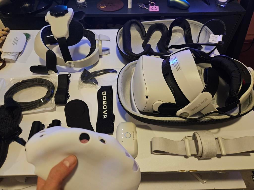 Oculus Quest 2 256GB - VR Bril in Goede Staat!, Spelcomputers en Games, Virtual Reality, Ophalen of Verzenden, Zo goed als nieuw