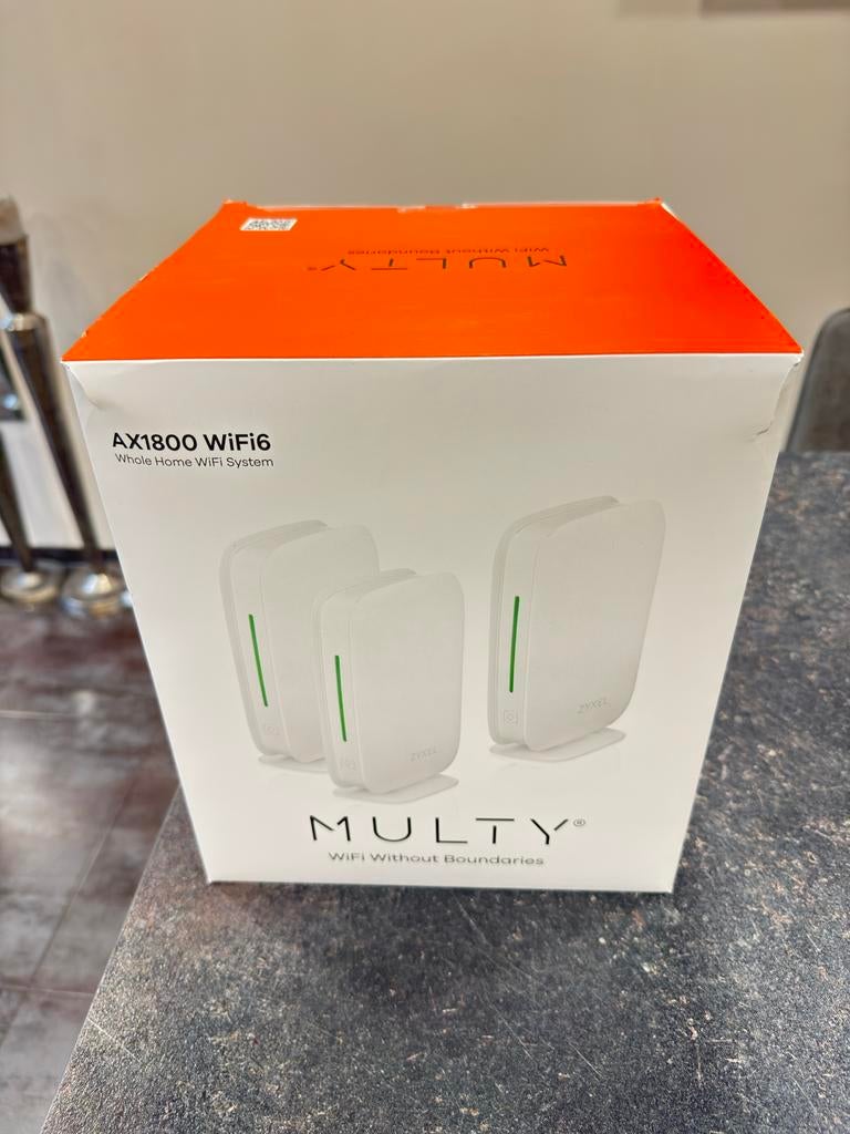 Zyxel Multy AX1800 WiFi6 Systeem, Ophalen of Verzenden, Nieuw