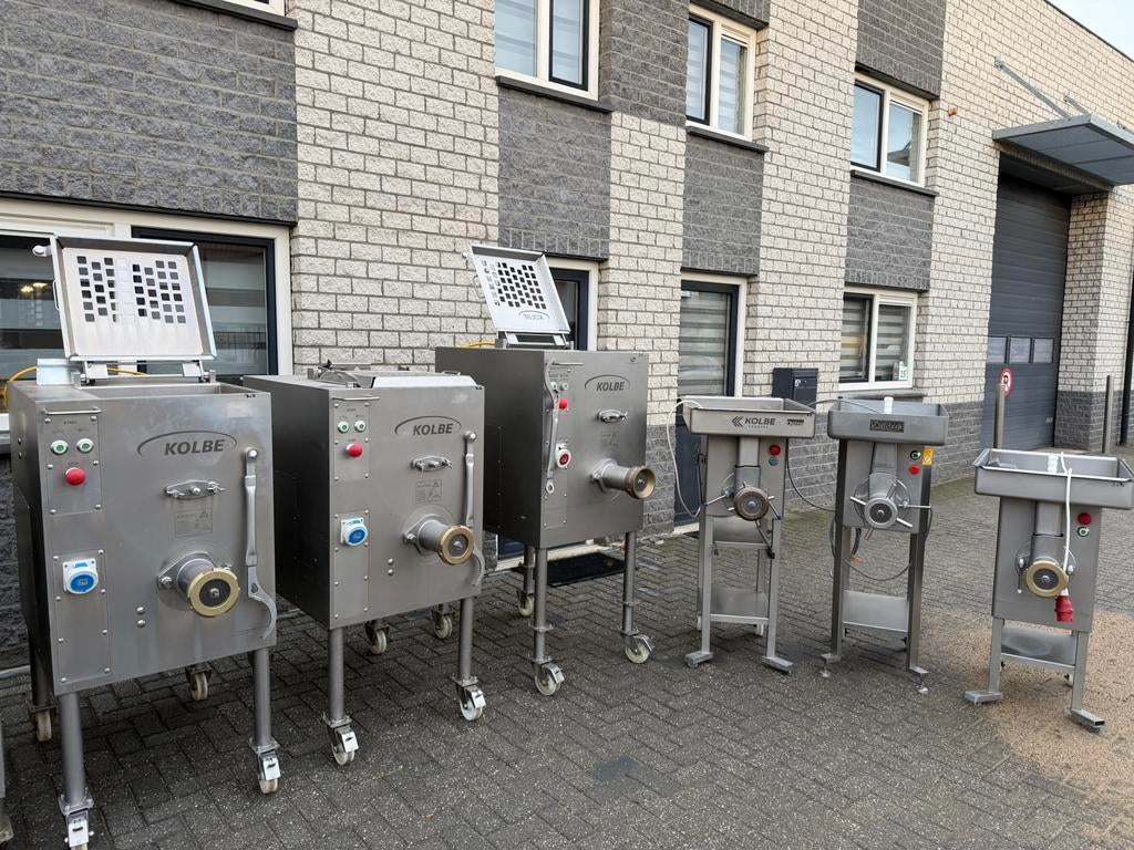 Beenderzaag lintzaag gehaktmolen cutter mengmachine prikker, Ophalen, Gebruikt, Bakkerij en Slagerij