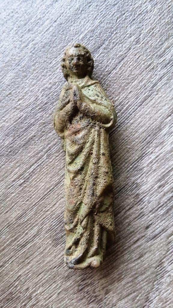 Omstreeks 1600 Bronzen Zakheilige Zak Heilige Beeld