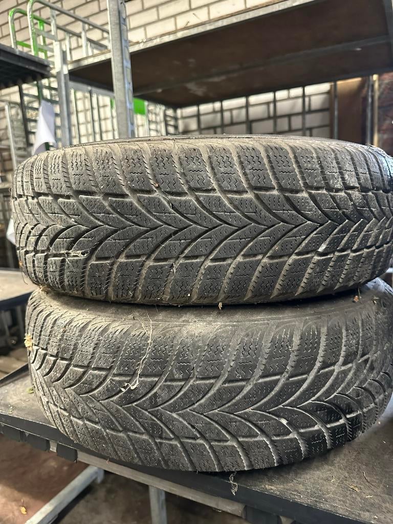 Winterbanden - 175/65R14 steek 4x100 ET20, Ophalen of Verzenden, Gebruikt