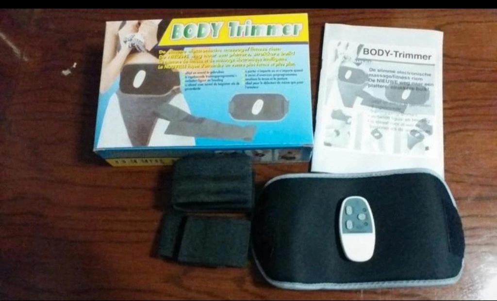 Body Trimmer - Massage Fitness Riem, Sport en Fitness, Kunststof, Buik, Trilplaat, Ophalen of Verzenden