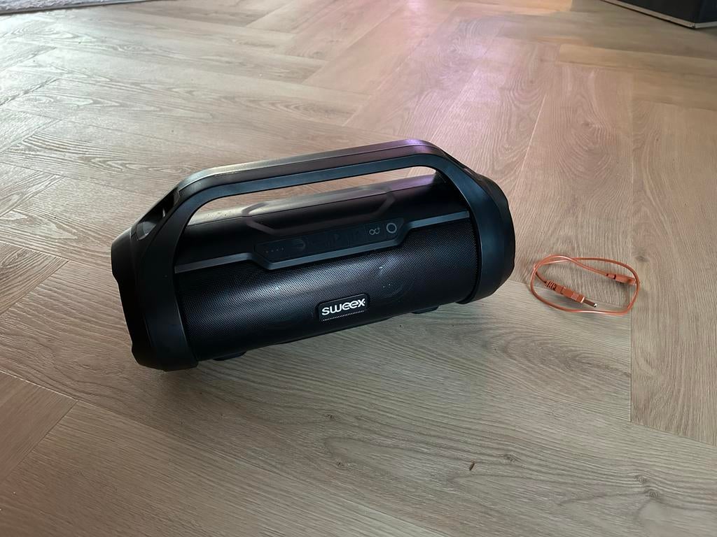 Sweex draagbare speaker met lichteffecten, Ophalen, Zo goed als nieuw, Overige typen, Overige merken