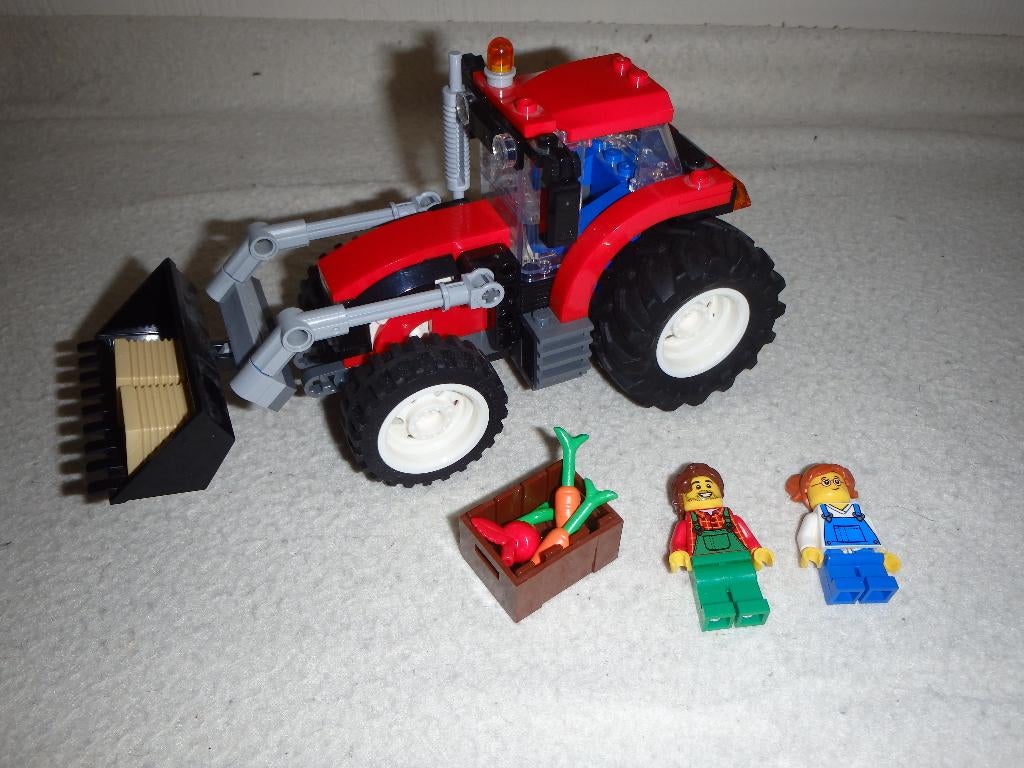 Lego 60287 City Tractor, compleet met boekje., Ophalen of Verzenden, Zo goed als nieuw, Complete set, Lego