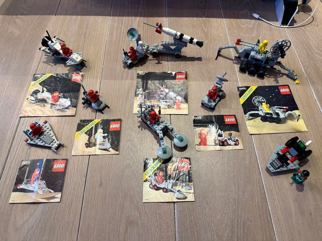 Lego space vintage - meerdere sets, Ophalen of Verzenden, Gebruikt