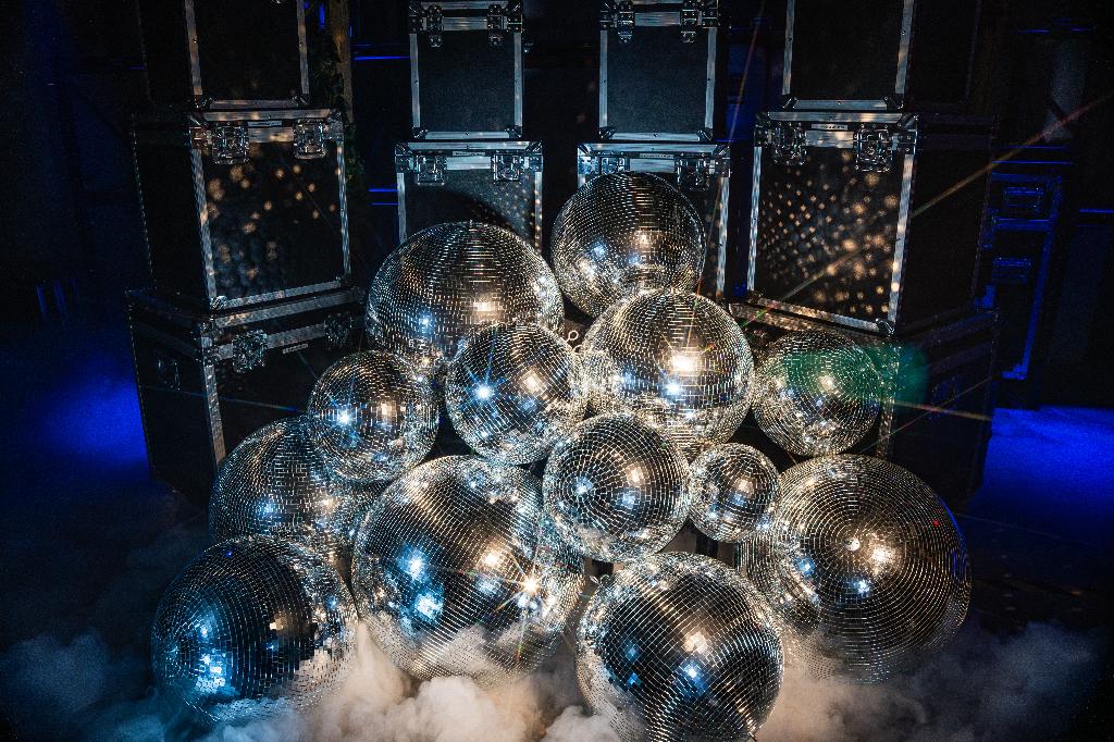 DISCOBALLEN SET | HUUR, Ophalen of Verzenden, Zo goed als nieuw, Overige