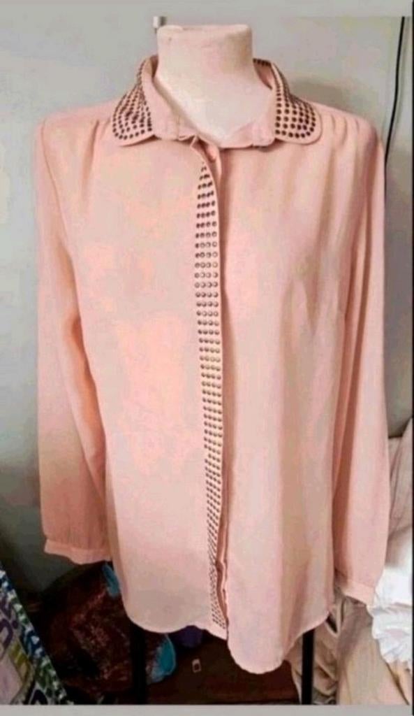 Superstar poeder roze blouse, Maat 38/40 (M), Ophalen of Verzenden, Zo goed als nieuw, Roze