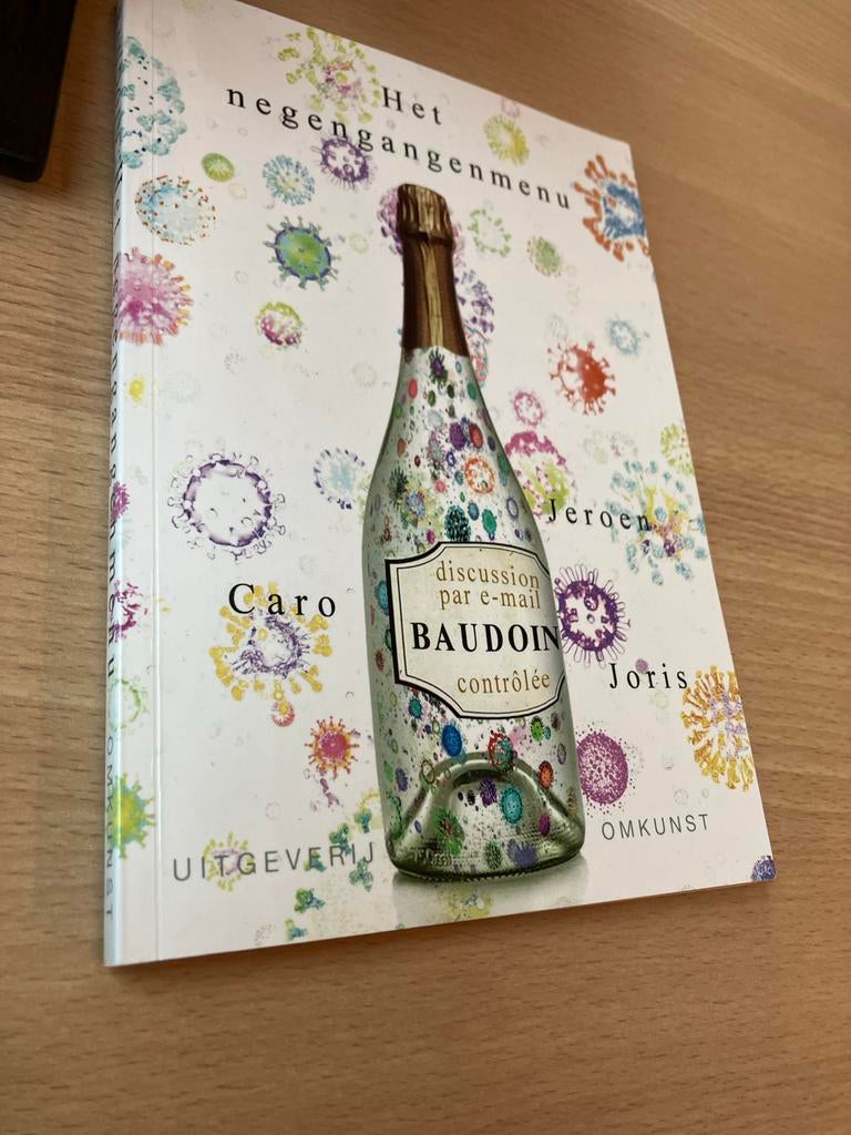 Jeroen Baudoin - Het negengangenmenu, Ophalen of Verzenden, Nieuw, Jeroen Baudoin; Caro Baudoin; Joris Baudoin