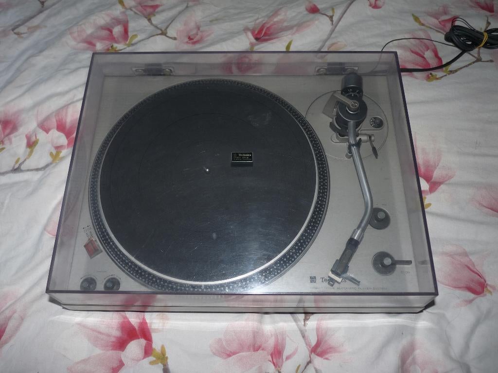 Technics SL-1400 Mk1 uit 1978, Audio, Tv en Foto, Platenspelers, Ophalen, Gebruikt, Pitch-regelaar, Platenspeler