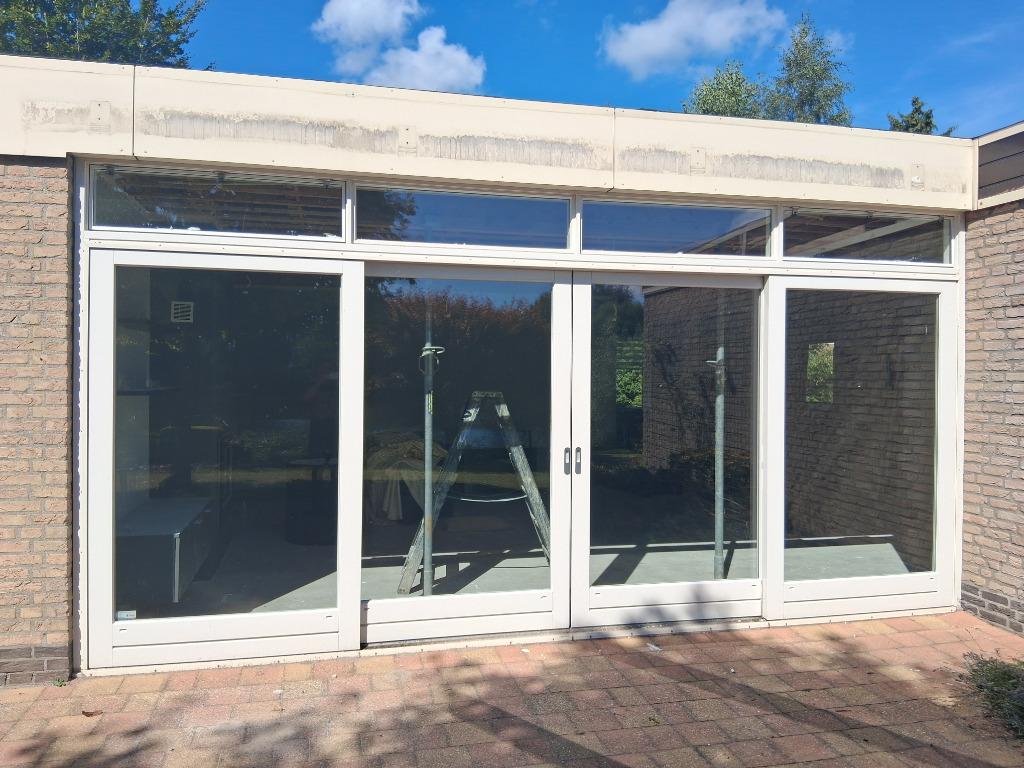 XXL Schuifpui Hr++ bezorgen factuur mogelijk, 225 cm of meer, Ophalen of Verzenden, Zo goed als nieuw, Inclusief glas