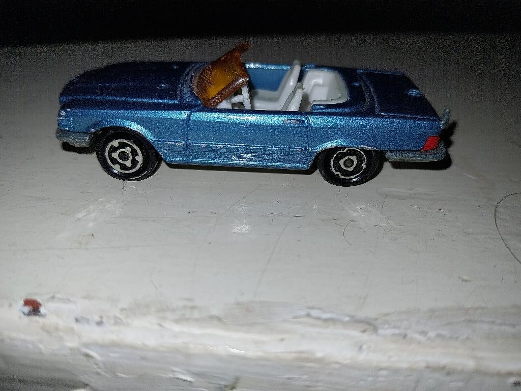Mercedes 350 SL Majorette modelauto, Ophalen of Verzenden, Gebruikt, Auto