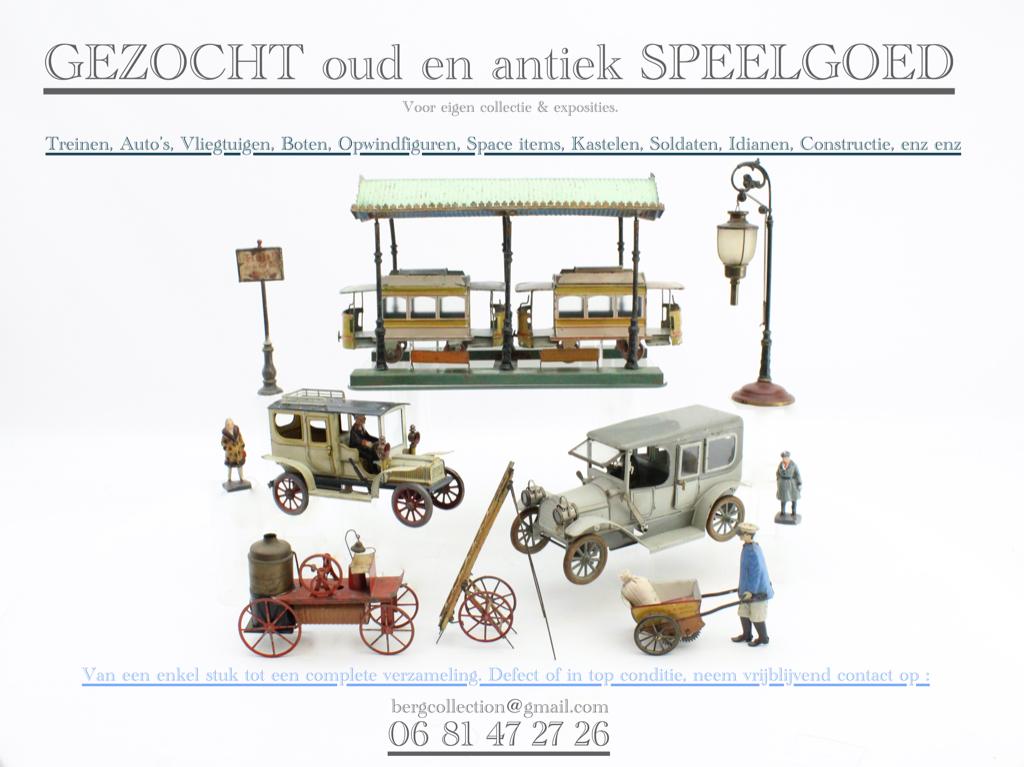 GEVRAAGD oud  antiek & vintage SPEELGOED, Antiek en Kunst, Antiek | Speelgoed, Ophalen