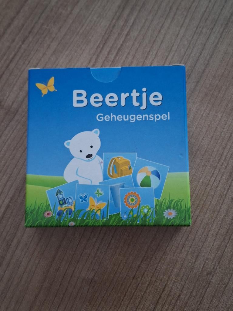 Beertje Geheugenspel van Nutricia, Een of twee spelers, Ophalen of Verzenden, Nieuw, Nutricia