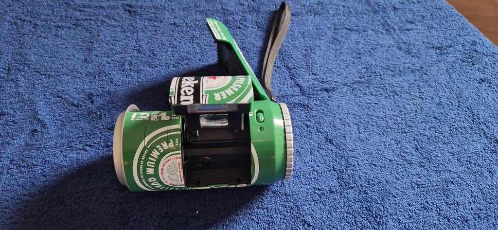 Heineken Camera in Blik - Uniek!, Ophalen of Verzenden