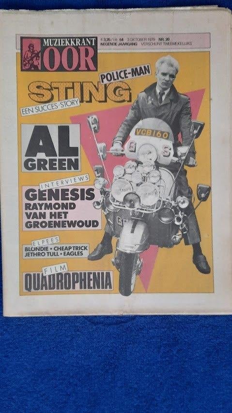 OOR 20-1979 The Police Sting Al Green Genesis Raymond van, Ophalen of Verzenden, Zo goed als nieuw, Muziek, Film of Tv