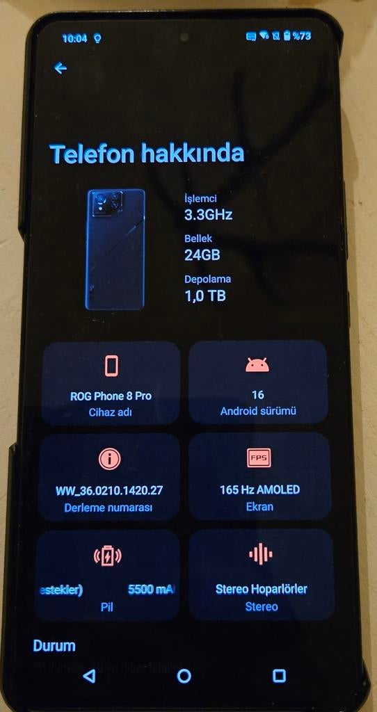 Asus Rog 8 Pro 24 GB, Ophalen of Verzenden