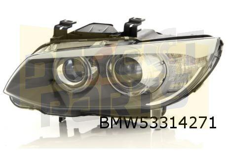 BMW 3-serie Coupe/Cabrio (9/06-10/13) (E92 / E93) 	koplamp L, -, Verzenden, -, Nieuw