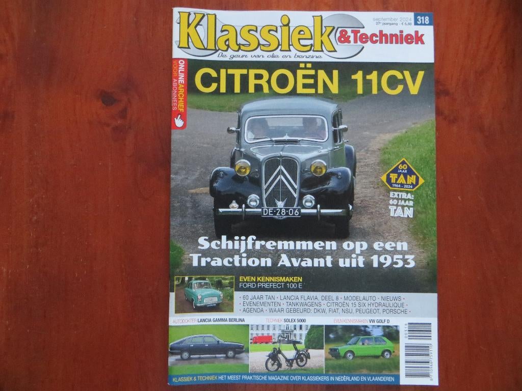 Klassiek & Techniek 318 Citroën Traction Avant 11CV, Ford, Boeken, Ophalen of Verzenden, Nieuw, Citroën
