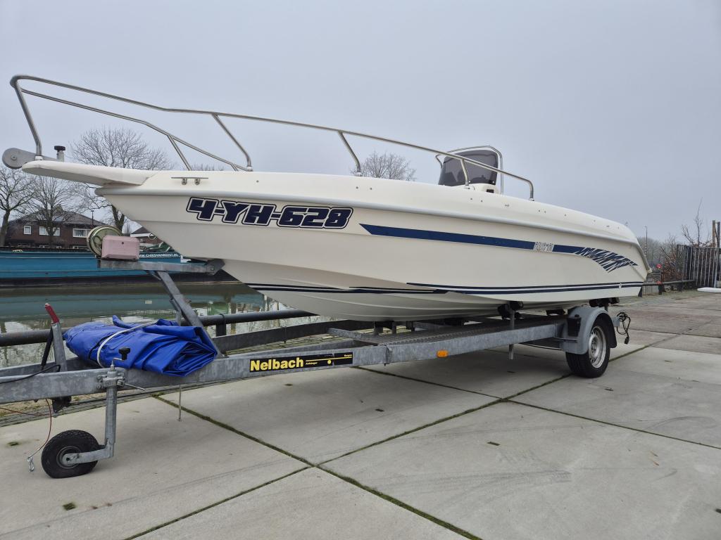 Aquamar 630 Jamaica + Suzuki 140pk + 1300kg trailer, Watersport en Boten, Vis- en Consoleboten, 6 meter of meer, Niet ingevuld