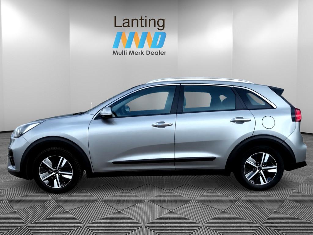 Kia Niro 1.6 GDi Hybrid ExecutiveLine, Gebruikt, Met garantie (alle), Leder en Stof, Origineel Nederlands